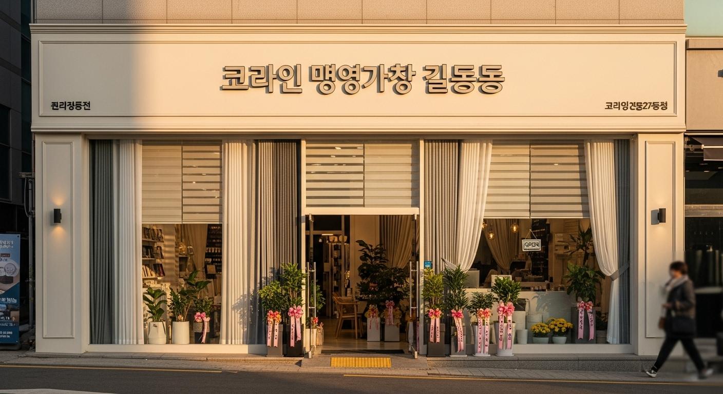 커튼명가창 길동점