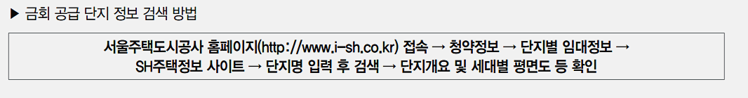 공급 단지 검색하기