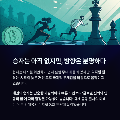 디지털 통화 전쟁, 패권의 향방은 어디로 향할까?