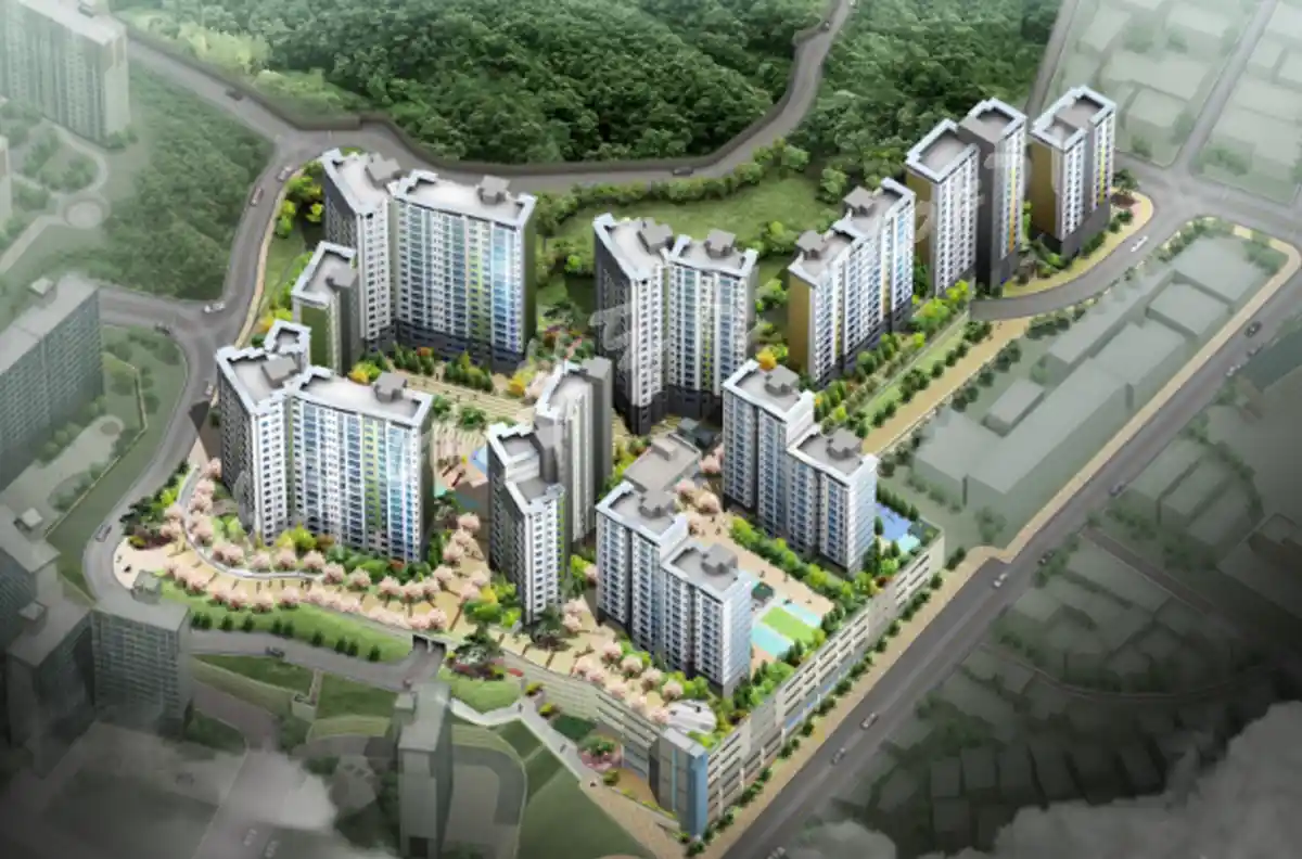 금호16구역-아파트-11개동-595세대-조감도