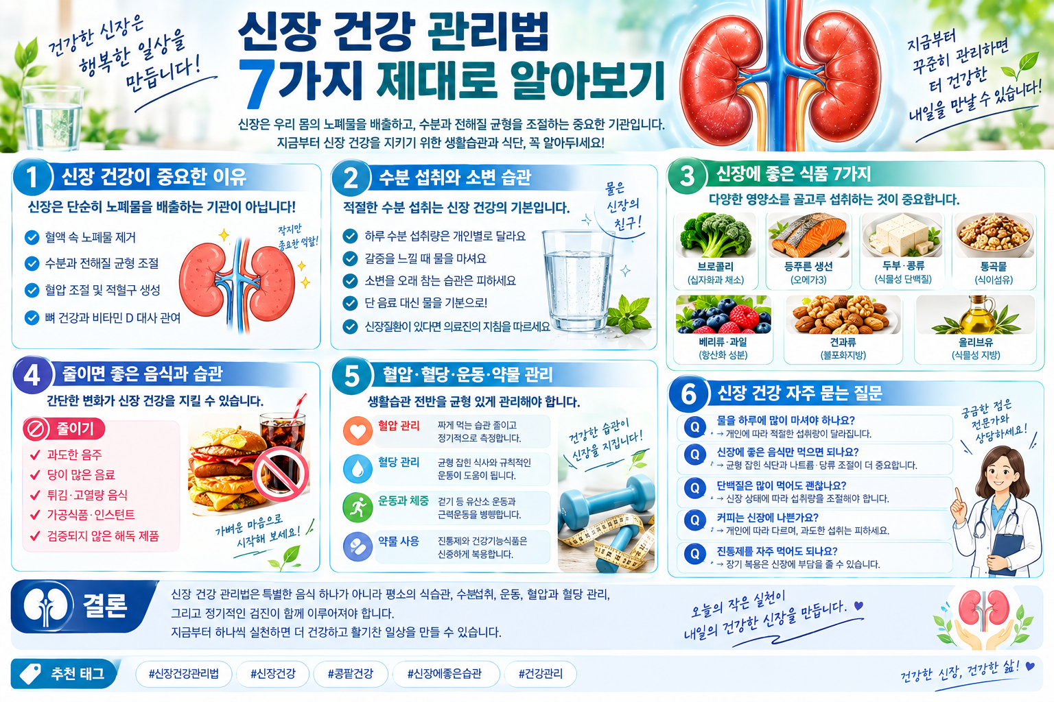 신장 건강 관리법 관련 자료