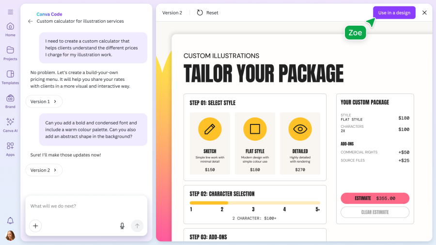 Canva AI