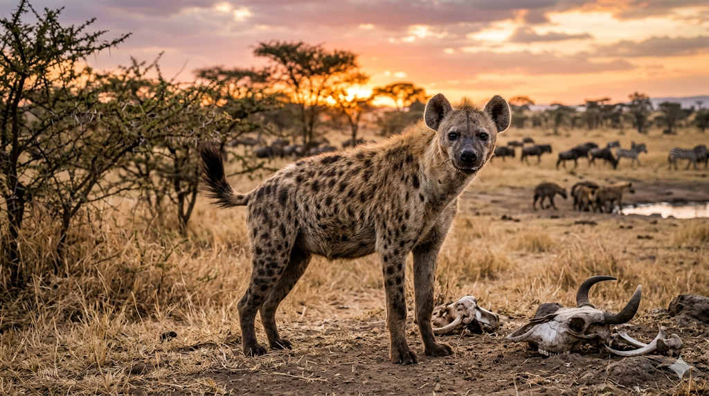 점박이 하이에나 정보,습성,생태계 가치