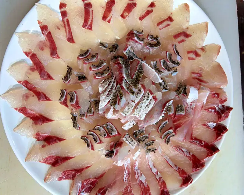 진도 쏠비치 대명리조트 배달 맛집 자연산 전문 여름 보양식 민어와 귀한 생선 붉바리 맛있는 횟집