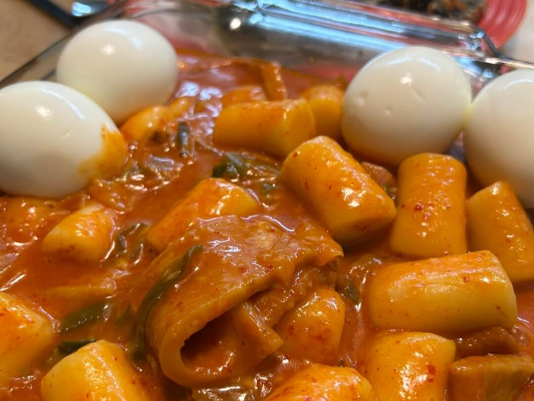 치즈 로제 떡볶이