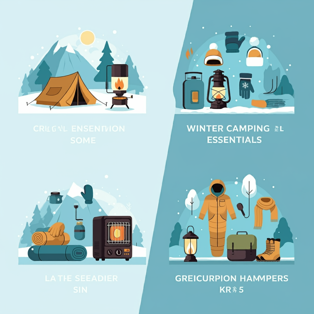 겨울 캠핑용품 추천: 따뜻한 캠핑을 위한 필수 장비