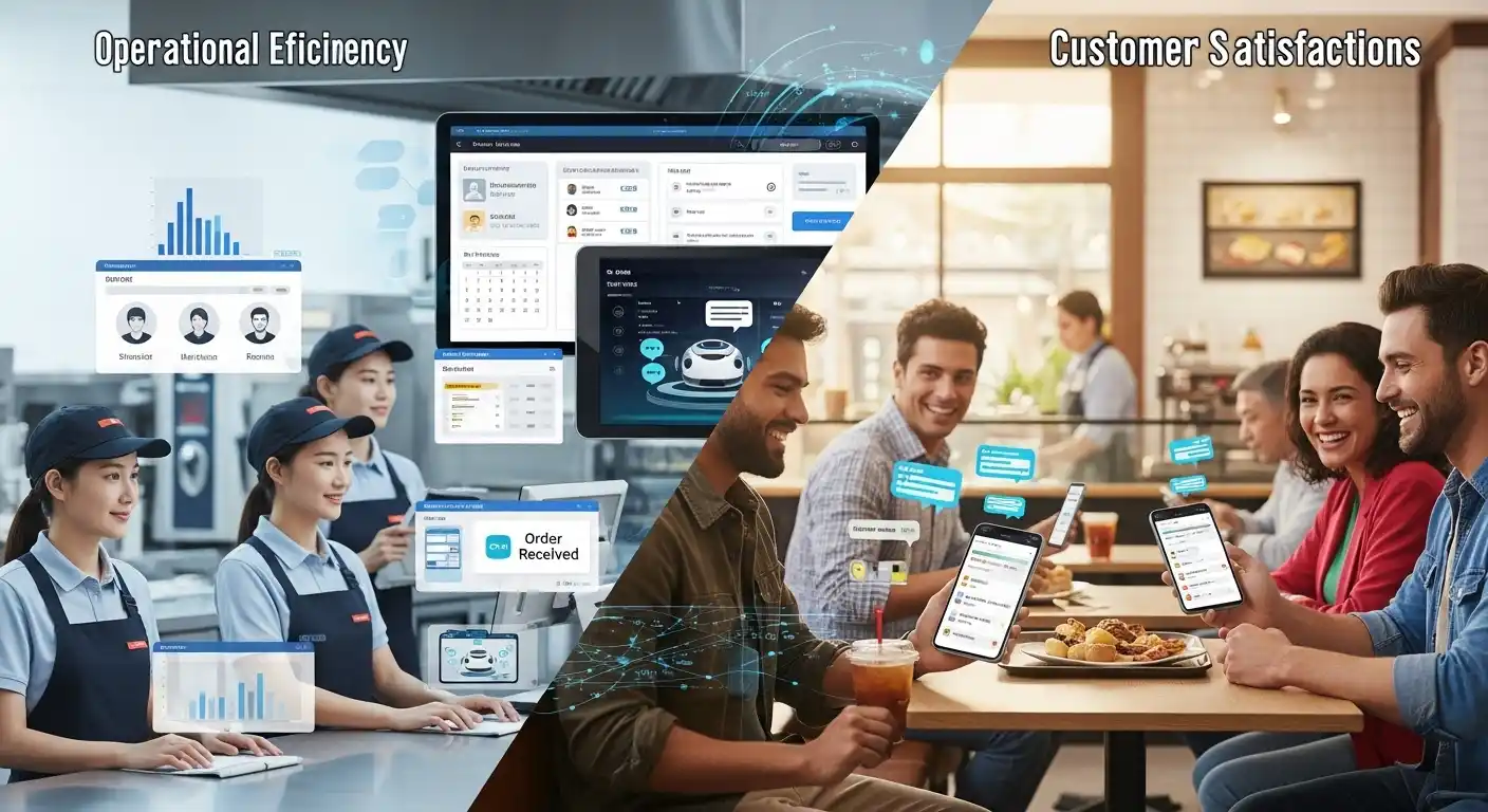 <img src="chatbot_franchise_efficiency_satisfaction.webp" alt="챗봇이 고객 만족과 운영 효율을 동시에 실현하는 프랜차이즈 모습 이미지 입니다">