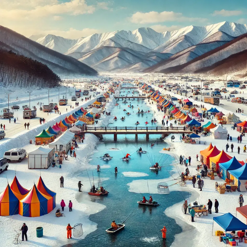 평창 송어축제 기간