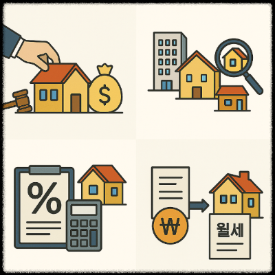 월세 수익 올리는 주택에 관련한 이미지