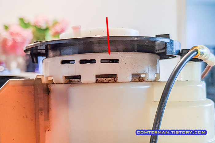 바라짜 엔코 분쇄도 미세 조절 단계