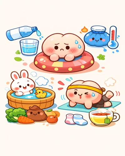 치질 초기 관리 설명 그림