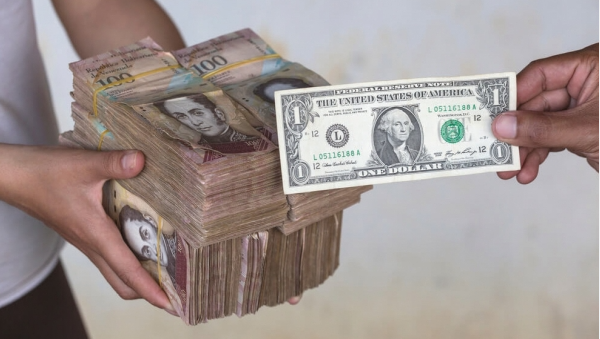 볼라바르-달러 환율 비교 이미지