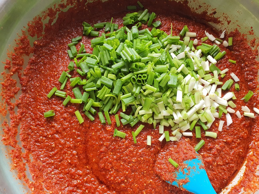 여름배추김치 담그기