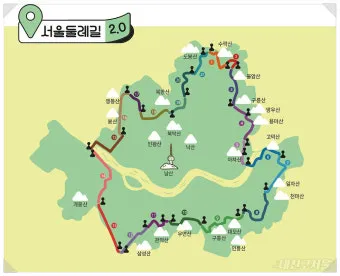 서울 둘레길 지도 3시간 미만 초급자 추천 코스 맛집 주차 총정리 1탄_2