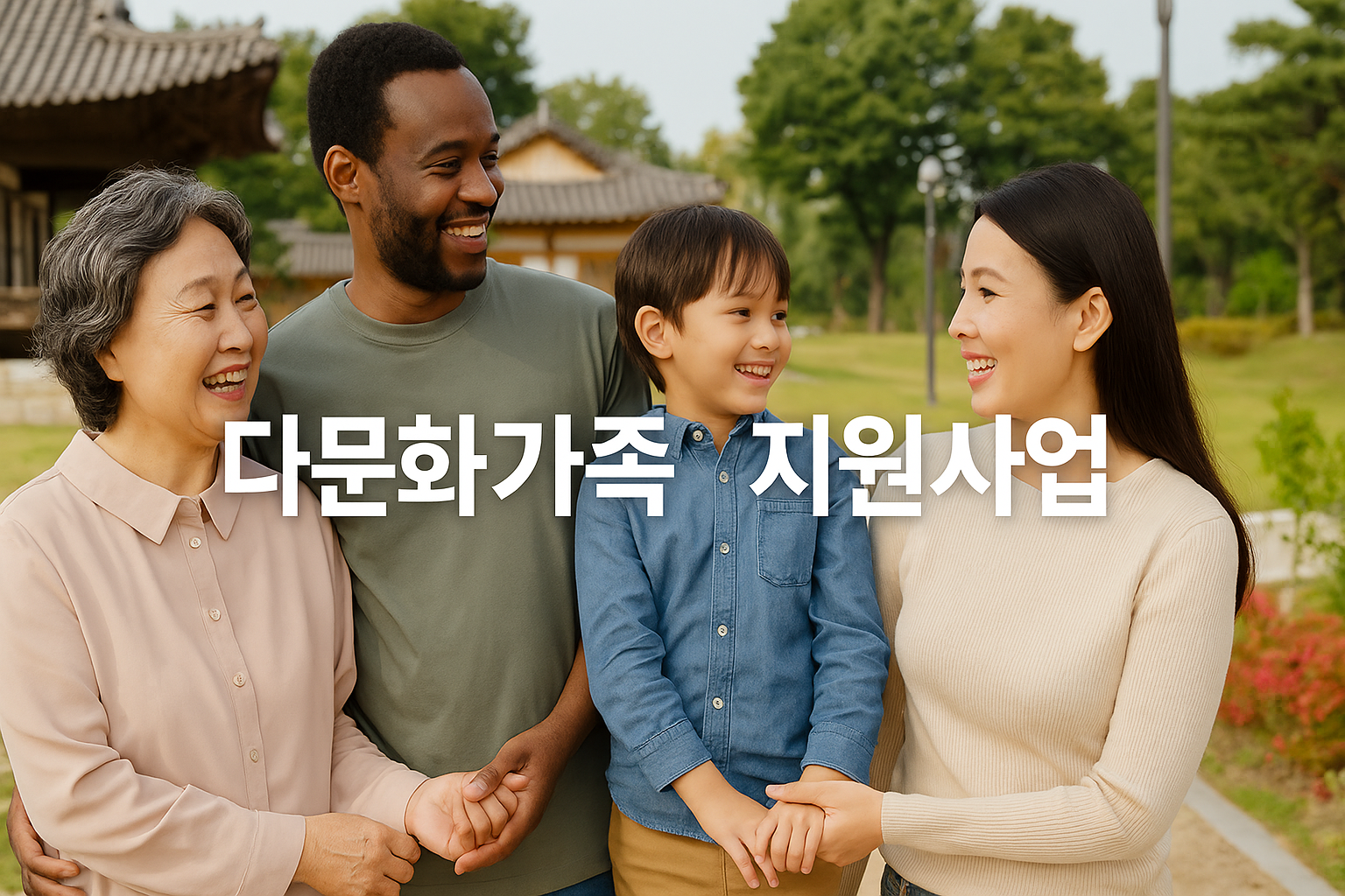 다양한-국적의-가족이-함께-웃는-장면-다문화가족-지원사업-텍스트-중앙표기