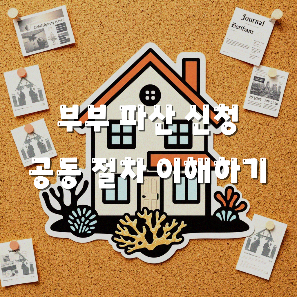 부부가 함께 파산 신청할 때 알아두면 좋을 점
