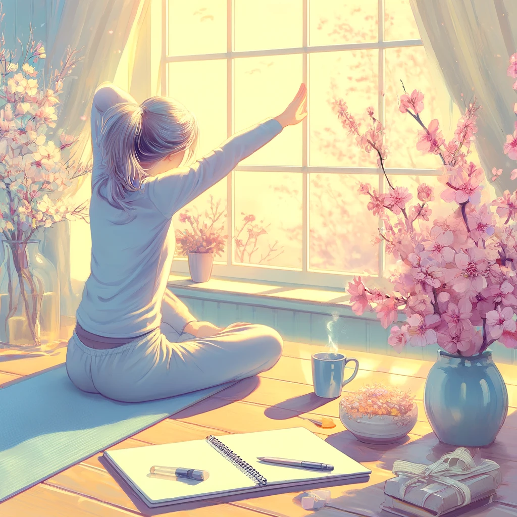 A calm spring morning