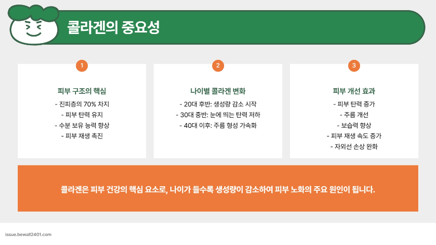 콜라겐, 피부 건강의 열쇠! &ndash; 효과적인 제품 추천 &amp; 섭취 가이드