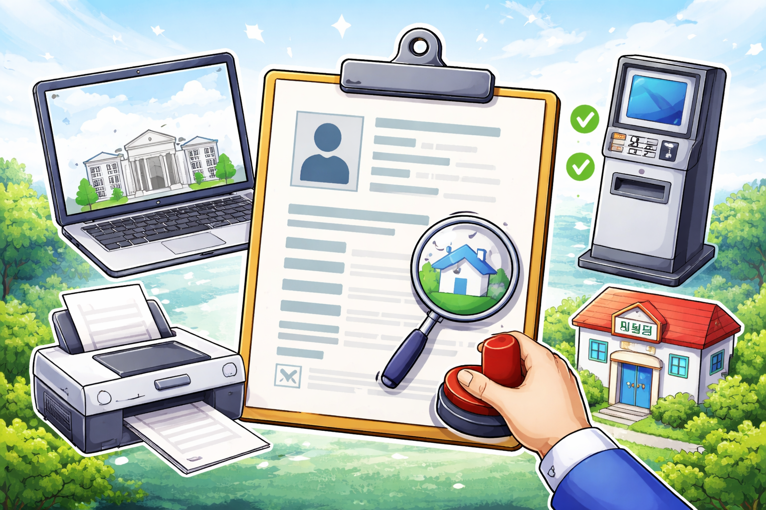 주민등록초본 발급 방법 총정리 (인터넷·정부24·무인발급기까지 쉽게 확인) 관련 사진