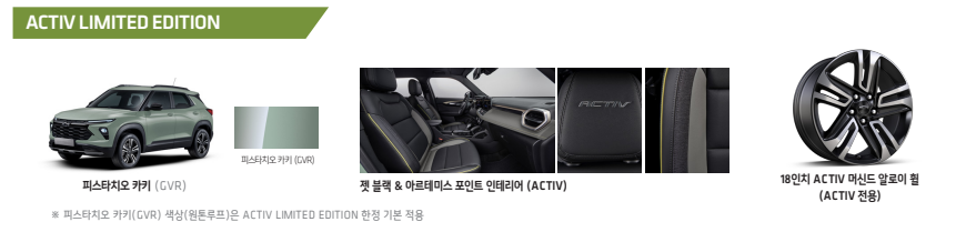 2026 트레일블레이저 가격표 트림 옵션 완전정리 가성비 패키지 휠