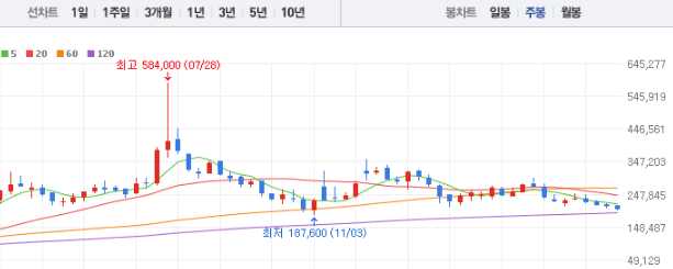 에코프로비엠 주가 전망 목표주가 배당금 확인하기