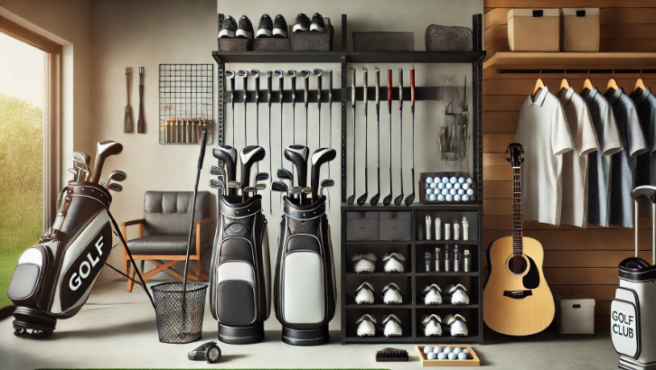 골프 클럽 청소, 보관, 유지 보수 방법 관련 이미지