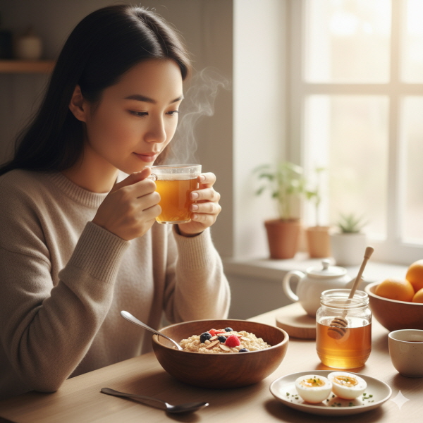 아침 공복에 먹으면 좋은 음식/gpt