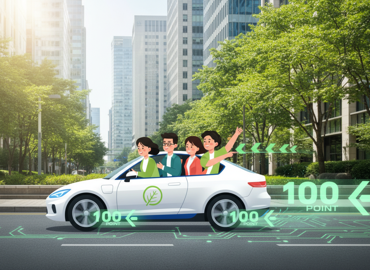 2026 탄소중립포인트 녹색생활실천 카셰어링 쏘카 주행 포인트 신청