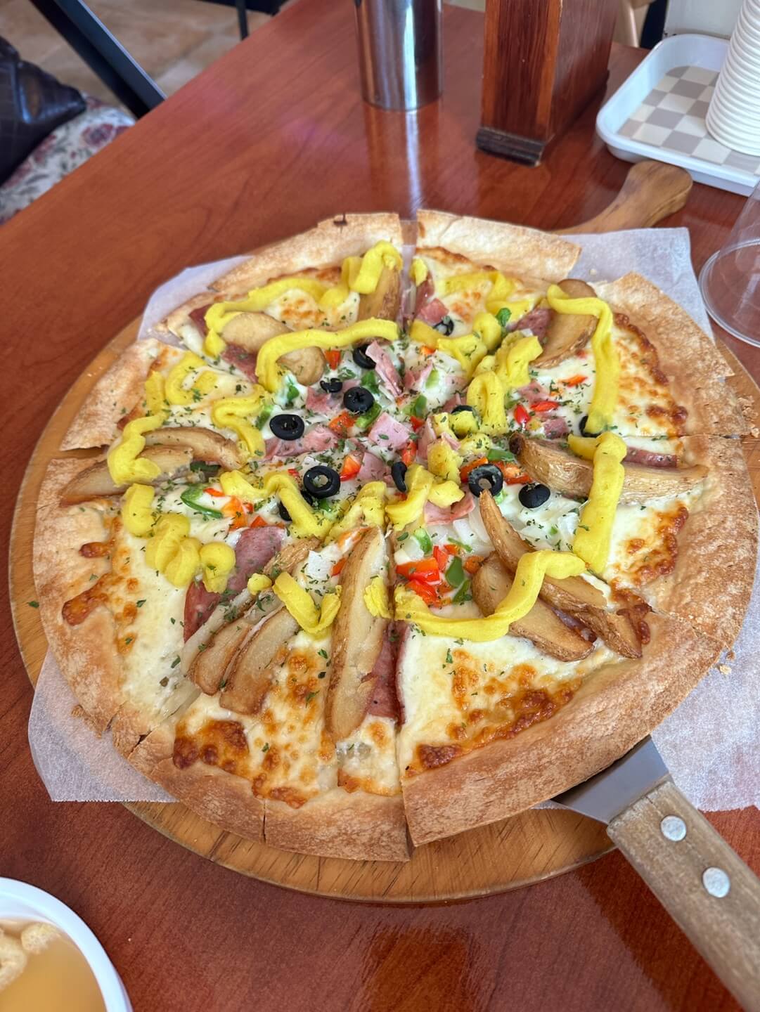 용인 원삼면 피자 메뉴