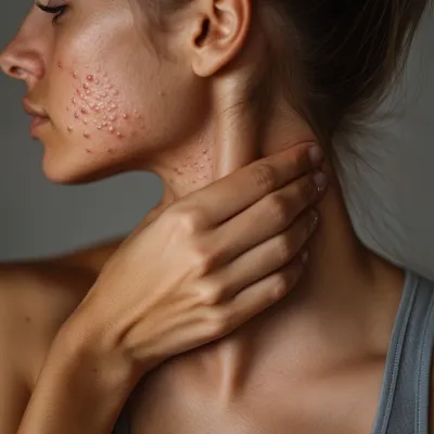 목에 물집 자연 치유6