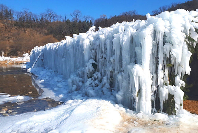 겨울 협곡 트레킹 명소 철원