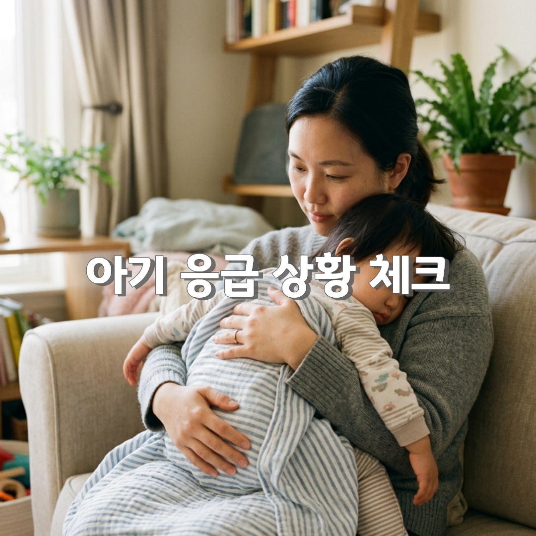 아이가 아플 때 응급실일까 소아 응급실 방문 기준 완벽 가이드🚨