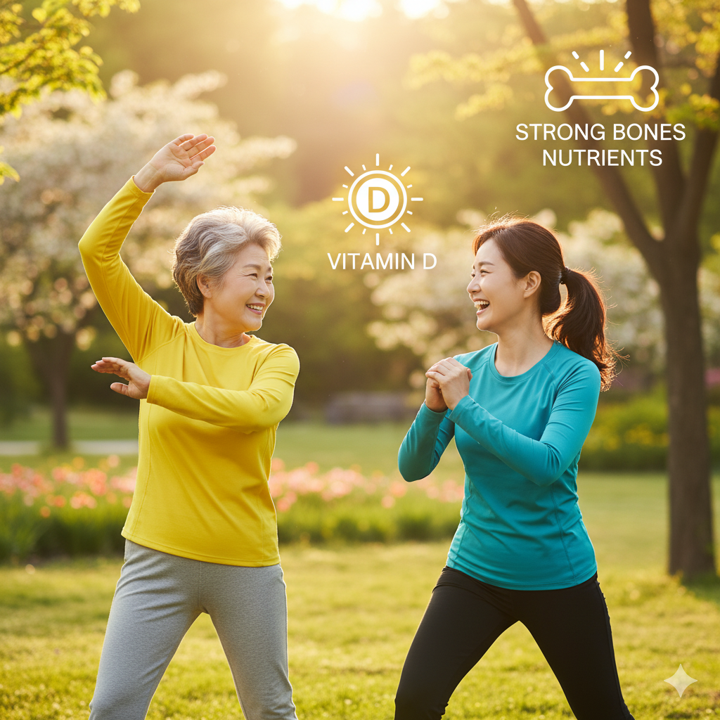 칼슘만으로는 부족한 골다공증