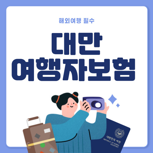 대만 여행자보험 추천 2가지