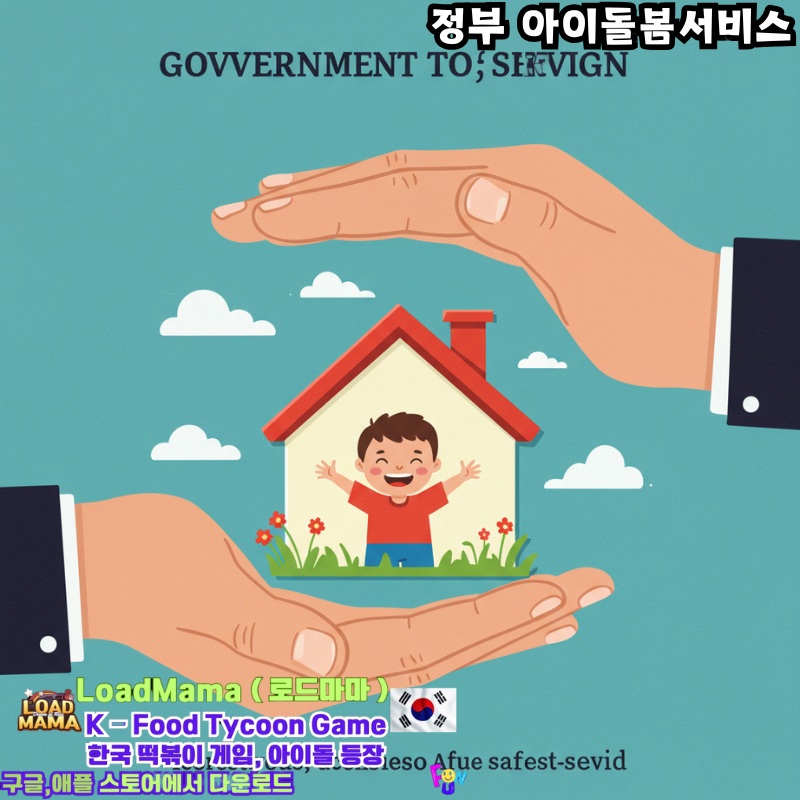정부의 집안과 안전한 본질을 상징하는 이미지