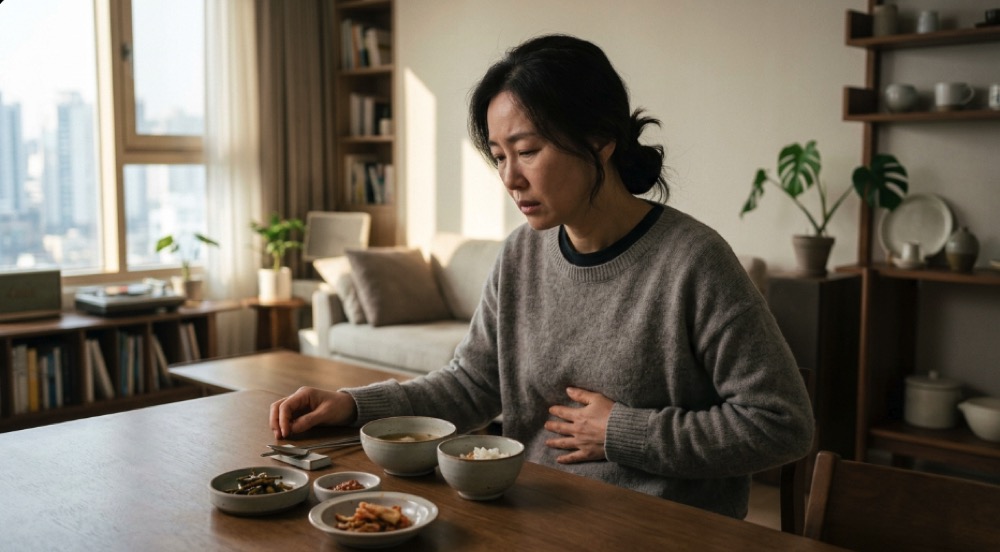 손바닥 변화 식욕
