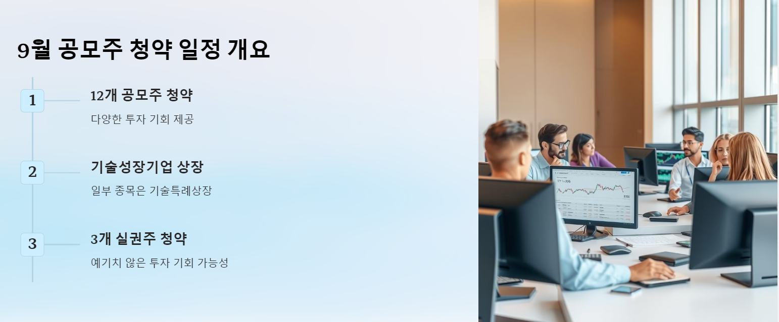 9월-공모주-청약-일정-개요