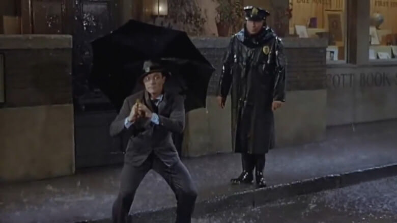 뮤비캡처 사랑은 비를 타고 OST 진 켈리 - 싱잉 인 더 레인 가사해석 Gene Kelly - Singing In The Rain 가사번역 노래 뜻
