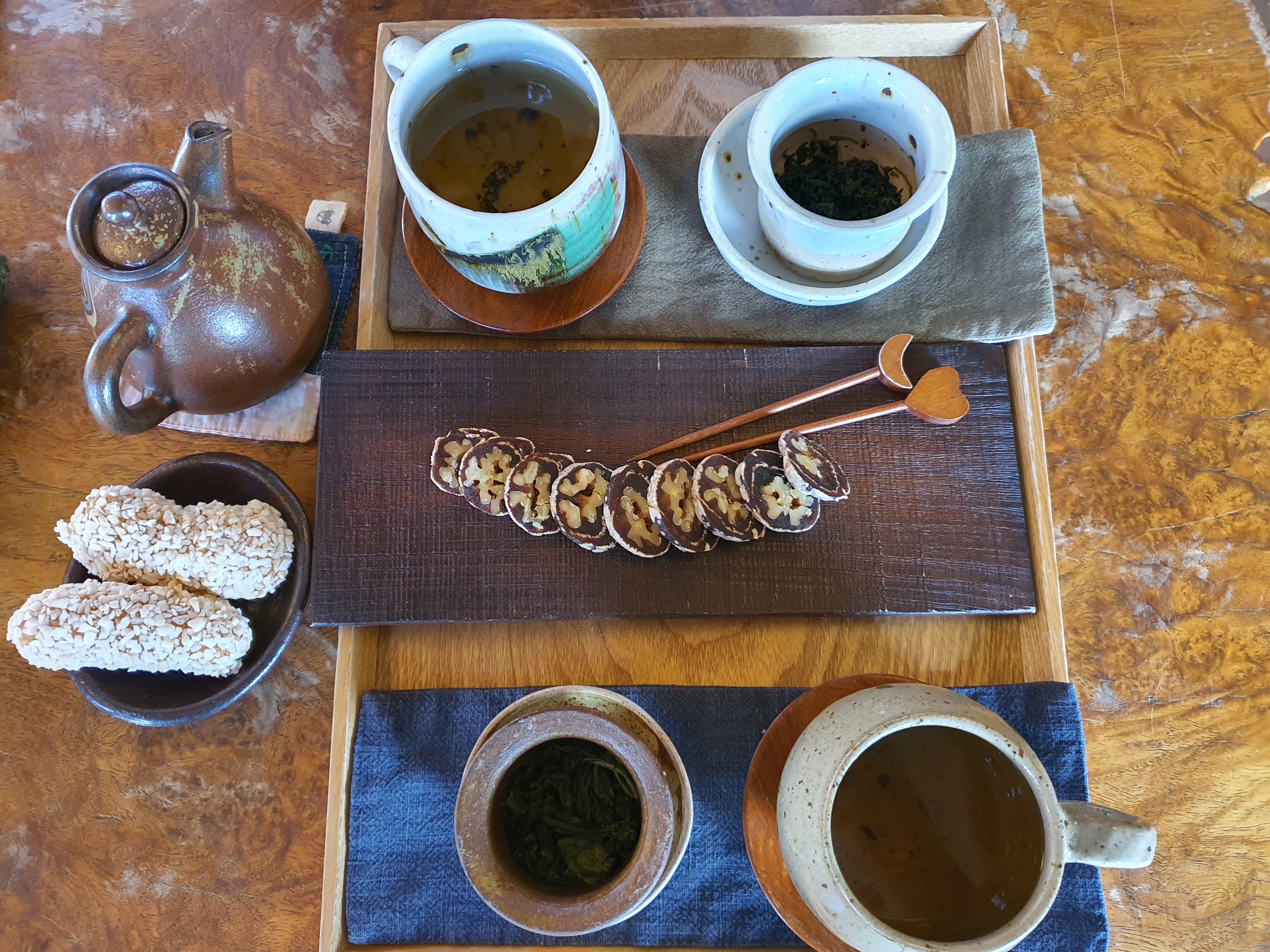 다과와-뽕잎차