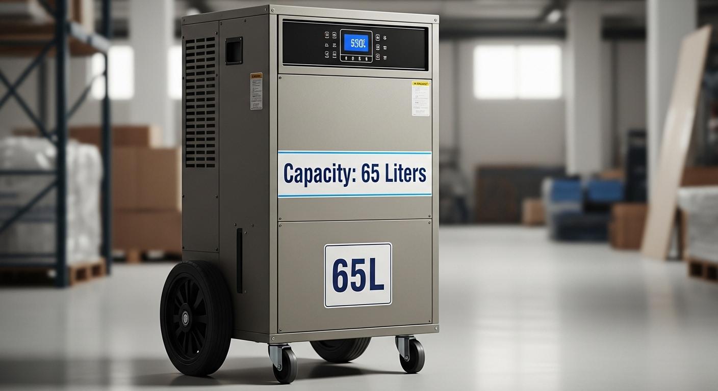 대형 업소용제습기 대용량 65리터