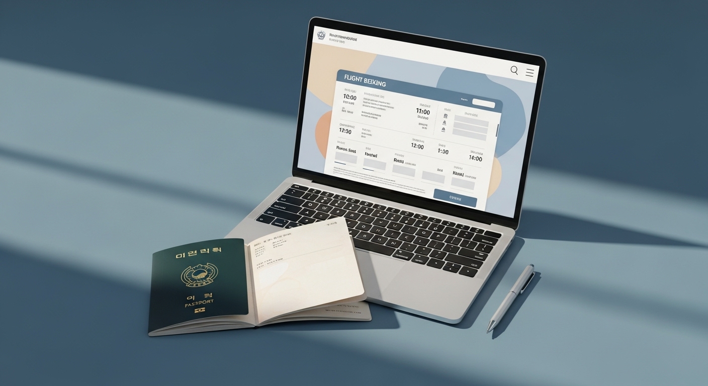 항공권 이름 수정 방법과 수수료