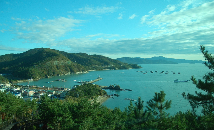 해남 산과 바다