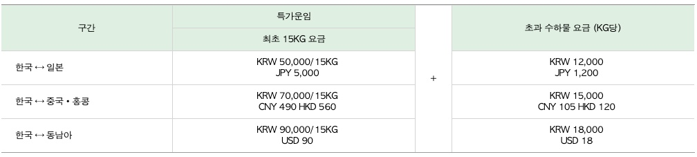 국제선-공항-추가-수하물-요금