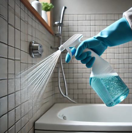 욕실 타일 때 제거 하는 효과적인 방법