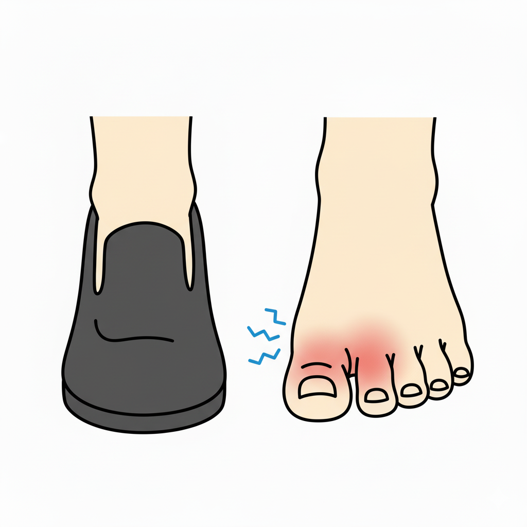 내성발톱의 진짜 원인: 발톱을 둥글게 깎는다고 해결되지 않는 이유