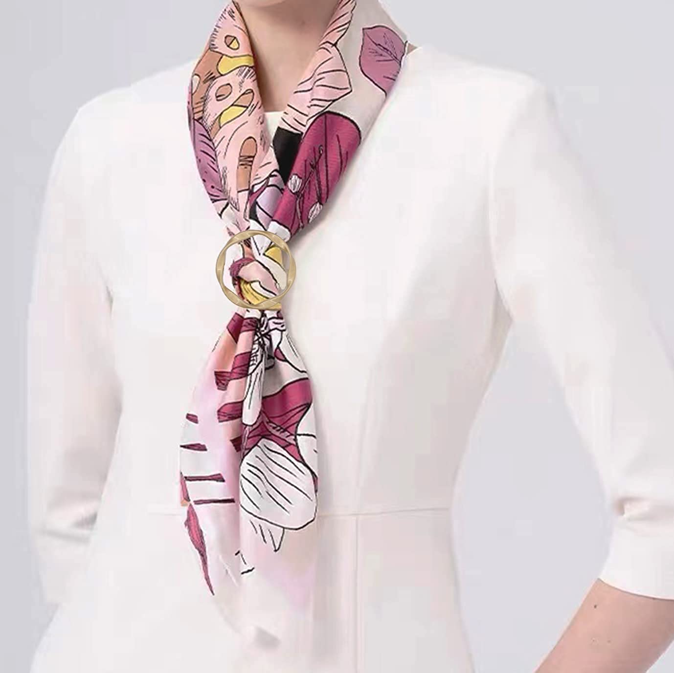 링 타이 스카프 매는 법