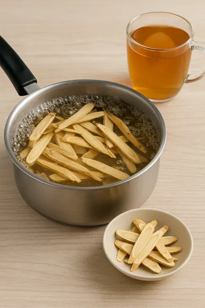 황기차 끓이는 법 약재차