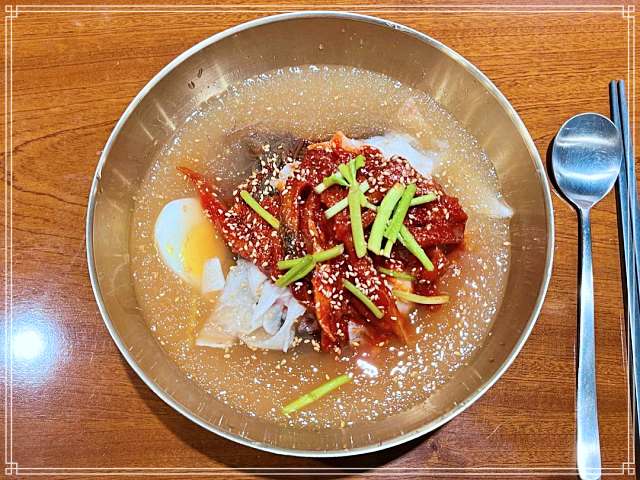 성동구 금호동 금남시장 맛집 1966년 개업 60년 전통 노포 냉면