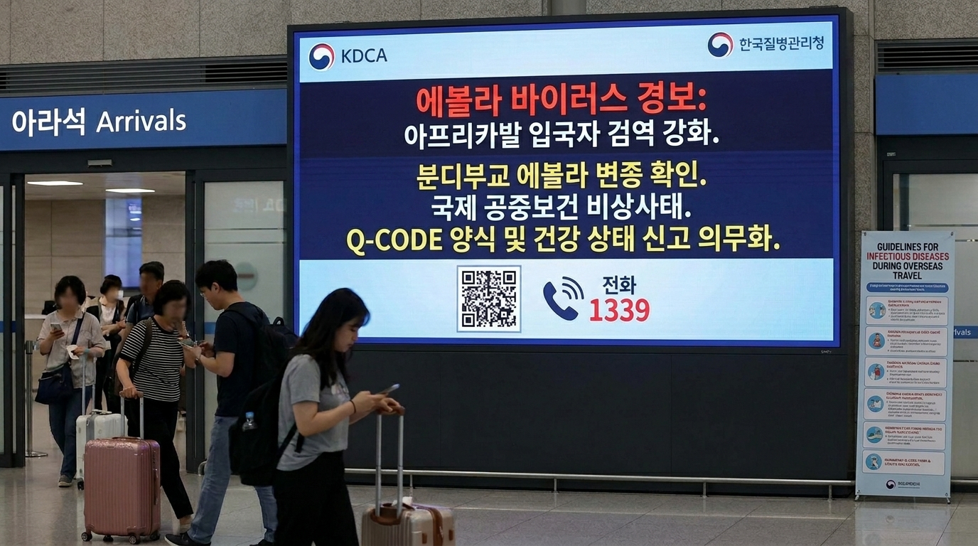 아프리카 에볼라 재확산 실태와 질병청 검역 강화 조치 총정리