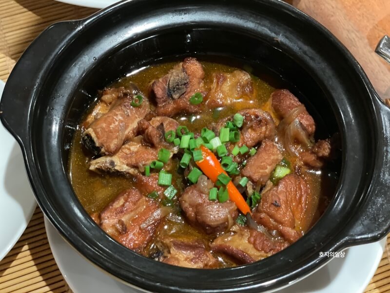 나트랑 아나만다라 올인클루시브 석식 돼지갈비찜